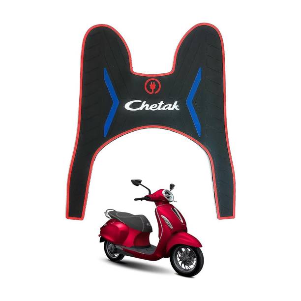 KSHEERI Tof-Chetak Electric Scooter Foot Mat Bajaj Chetak Two Wheeler Mat