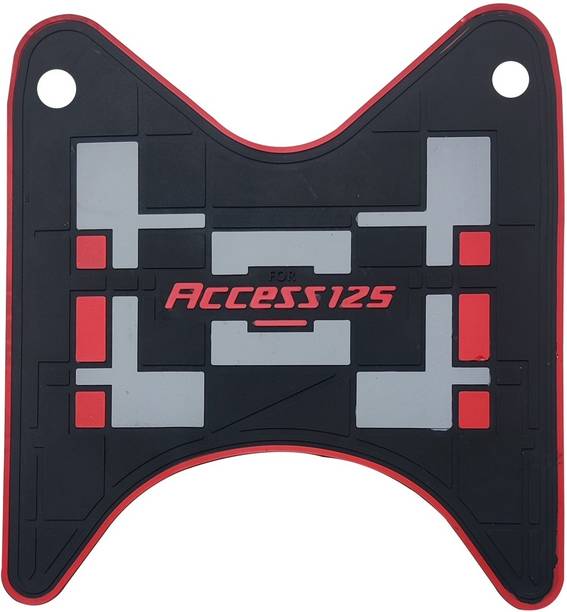 Autoxygen Access 125 ( BS-4 & BS-6 ) 3D Scooter Color Foot Mat For Suzuki Access 125 Two Wheeler Mat