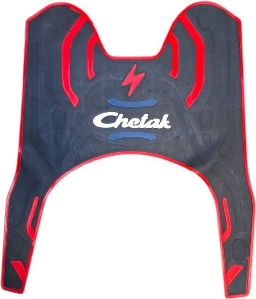 Autoxygen Chetak (2025 Onwards) 3D Color Foot Mat For Bajaj Chetak Two Wheeler Mat