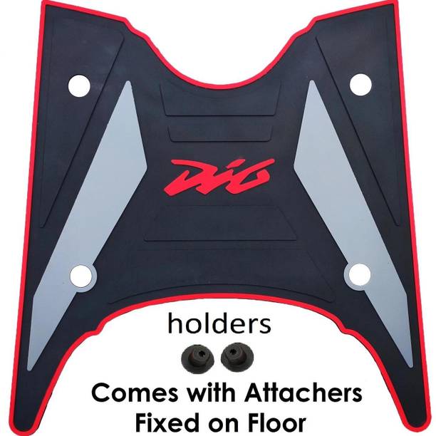 DIO BS6 Multi-Color Bike Mat Scooty Mat two wheeler footmat Honda Dio Two Wheeler Mat