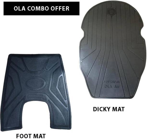 Topmtop New-Electric Ola S1 Air S1 PRO S1 X Foot Floor Mat with Dicky Mat (C9) Ola Two Wheeler Mat