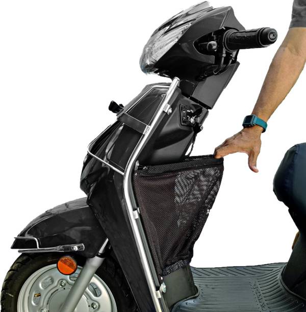 Fibera Basket For Activa 6G 110 BS6 (Feb 2020- Present) Luggage Box Black Polyester Motorbike Saddlebag