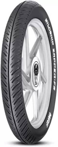 MRF 80/100-18 47P Zapper-FS Tubeless 80/100-18 Front Two Wheeler Tyre