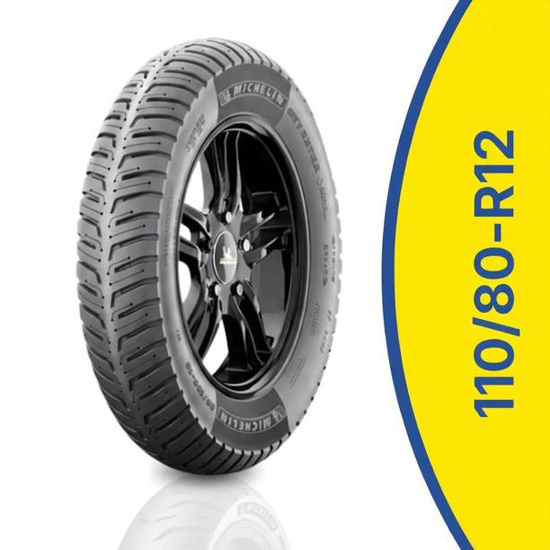MICHELIN CITY EXTRA TUBELESS 110/80-R12 CITY EXTRA Rear Two Wheeler Tyre