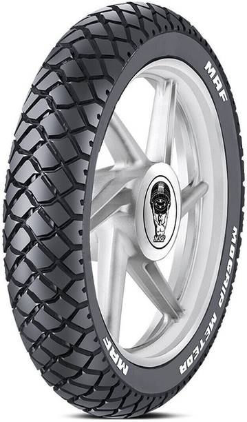 MRF Mogrip Meteor 110/90-19 62P TUBELESS Bike Rear Two Wheeler Tyre