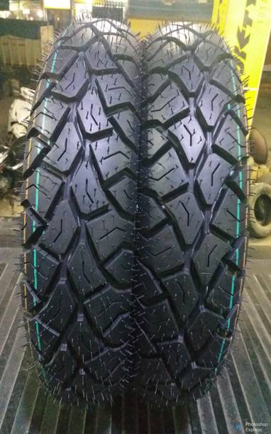 CEAT 90/90-R12 & 90/90-R12 GRIPP COMBO PACK 2 TYRES ( FRONT & REAR ) GRIPP Front & Rear Two Wheeler Tyre