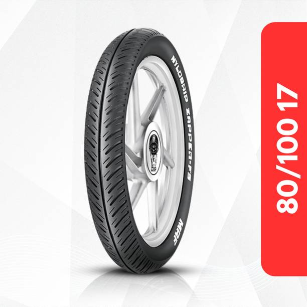 MRF Zapper-FS 80/100-17 46P TUBELESS Front Two Wheeler Tyre