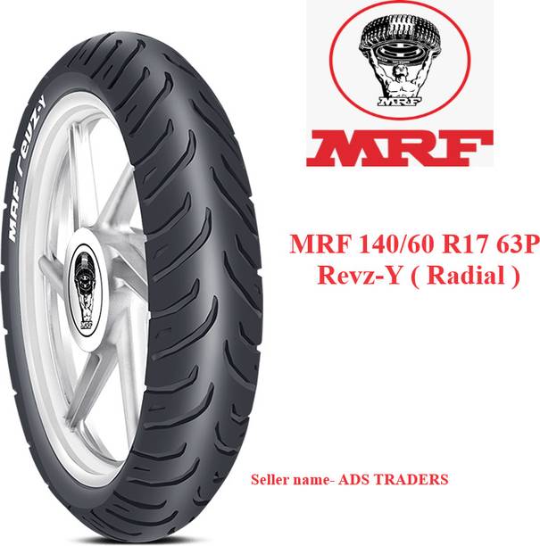 MRF 140/60 R17 63P Revz-Y Radial 140/60 R17 63P Rear Two Wheeler Tyre