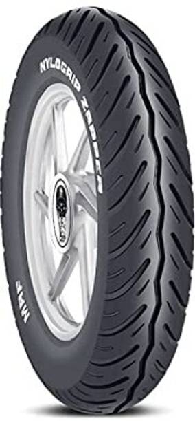MRF Nylogrip Zapper N4 90/100-10 53J Tubeless Scooter Tyre 2 Wheeler Tyre