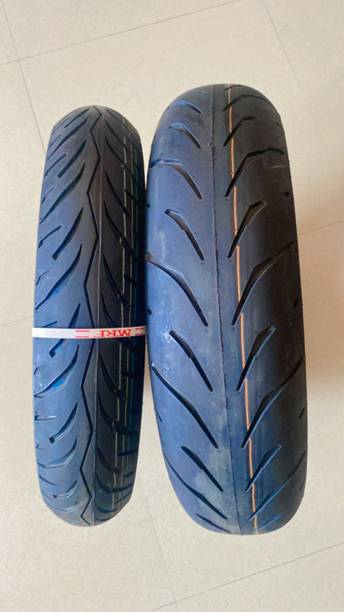 MRF 100/80-17 ZAPPER FX1( NYLON) & 140/70 R17 REVZ-S( RADIAL) COMBO PACK OF 2 TYRES 100/80 17 FX1 , 140/70 R17 REVZ-S Front & Rear Two Wheeler Tyre