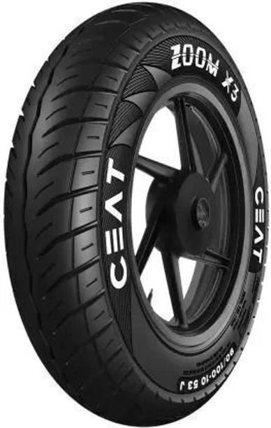CEAT 110/80-12 ZOOM X3 61L TUBELESS TYRE | REAR TYRE 110/80-12 Rear Two Wheeler Tyre