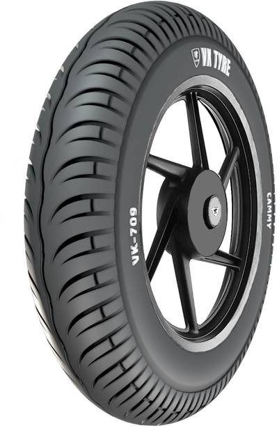 VK TYRE CAMMY Z TUBELESS 90/100-10 Front Two Wheeler Tyre