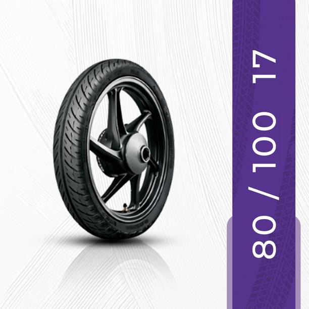 Apollo ActiZip F2 Tubeless 80/100-17 Front Two Wheeler Tyre