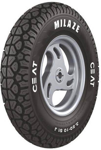 CEAT 90/100-10 90/100-10 Milaze Tubeless Front & Rear Two Wheeler Tyre