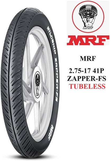 MRF 2.75-17 41P ZAPPER-FS TUBELESS 2.75-17 41P टायर