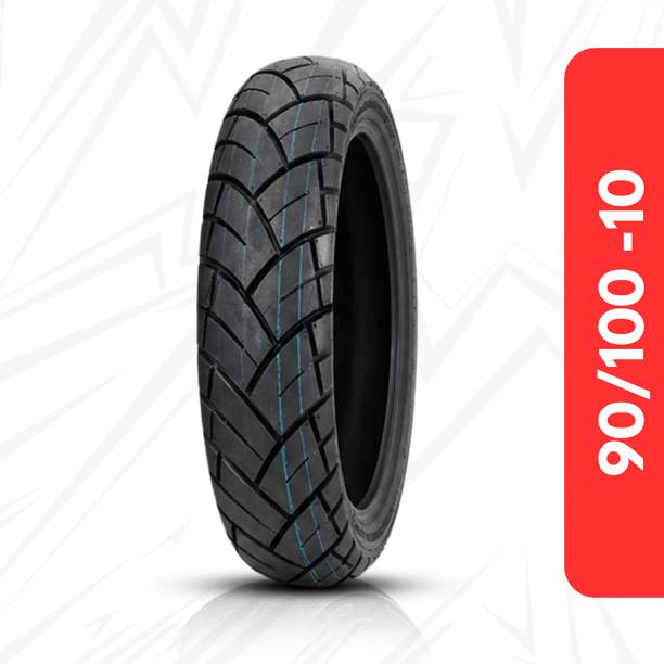 MRF 90/100/10 ZAPPER C1 TUBELESS SCOOTY TYRE Front & Rear Two Wheeler Tyre