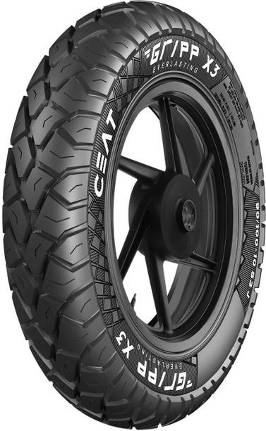 CEAT GRIPP X3 TL 53J 90/100-10 Front & Rear Two Wheeler Tyre
