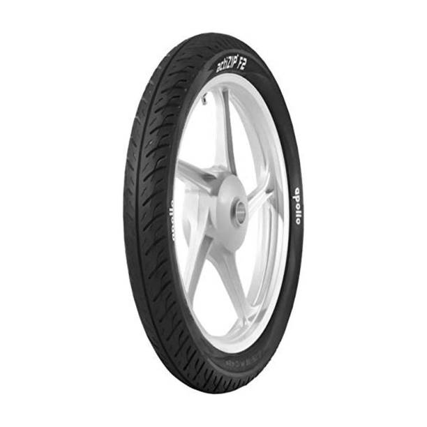 Apollo 80/100-18 ACTIZIP F2 TL -E. 80/100-18 Front Two Wheeler Tyre
