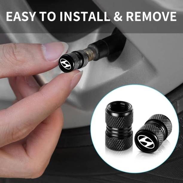 NIVIZEN Aluminium Tyre Valve Cap for Car
