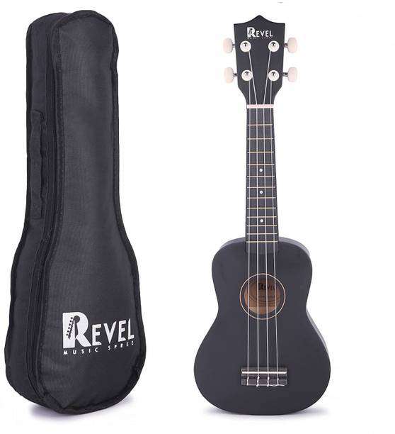 REVEL RVL-UK21-BK Soprano Ukulele