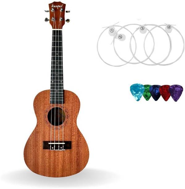 Mocking Bird 24Inch Concert Size Ukulele with Ukulele String For Professional Beginners Kids Concert Ukulele