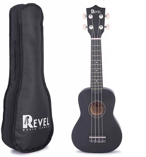 REVEL RVL-UK21-BK Soprano Ukulele