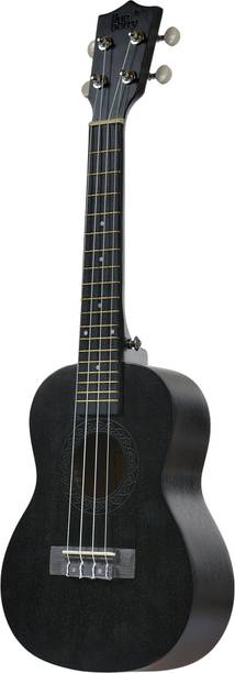 BLUEBERRY UK-10-Black Concert (24 Inch) Body Sapele and Mahogany Concert Ukulele