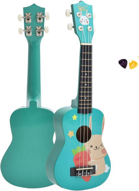 BLUEBERRY UK-42-Bunny Soprano (21 Inch) Body Sapele and Mahogany Soprano Ukulele