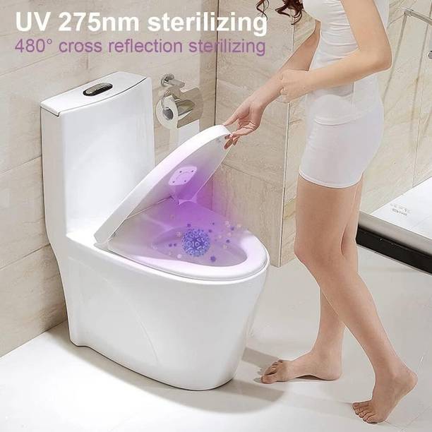 SOCHEP Smart Toilet UV Sterilizer, Negative Ions Remove Odors UV Sterilization Lamp