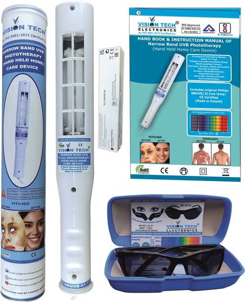 vision tech Narrow Band UVB (NBUVB) Phototherapy Lamp/Light, 311nm for Vitiligo/Psoriasis UV Sterilization Lamp