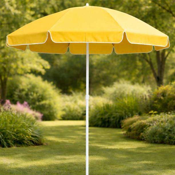 RAINVIBE Outdoor Garden Size 6 Feet Wthout MS Stand Umbrella beach umbrella Umbrella