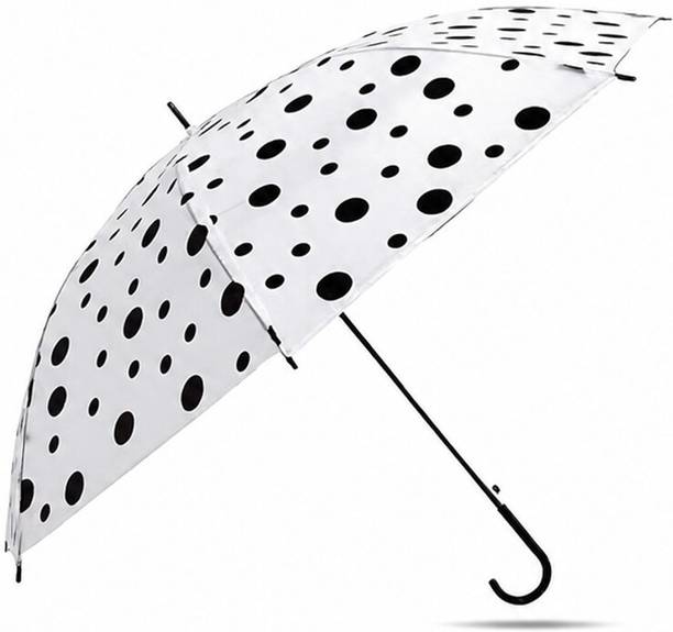 SGG Transparent Polka Dotted Umbrella