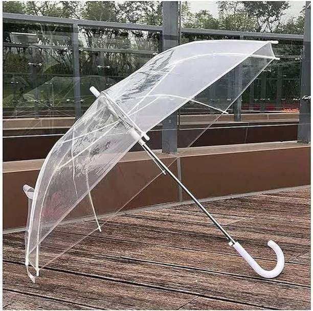 Qexle Transparent Dome Umbrella | Clear Bubble Canopy | Windproof & Stylish Umbrella