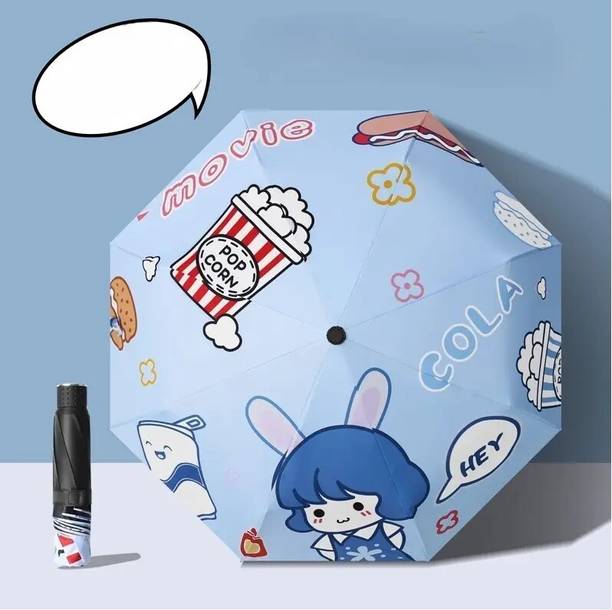 GREEN BIRD Lightweight Cartoon Print Automatic Umbrella for Children kids_F44 Umbrella