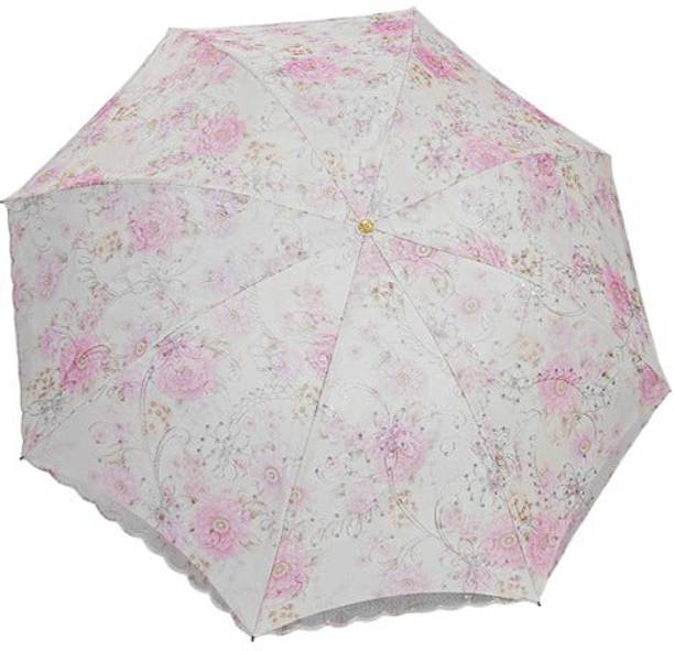 Zoxito Double Sunscreen Vinyl Sun Umbrella Lace Embroidery Flower Umrella Umbrella