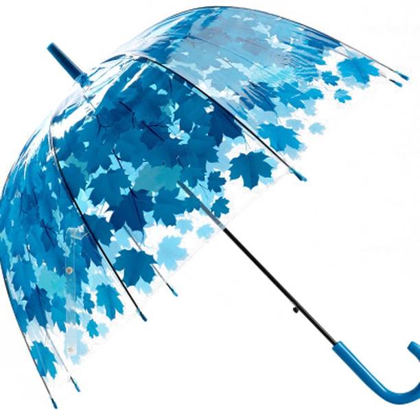 POXEFLIP Flower Umbrella Women Transparent Umbrella Umbrella