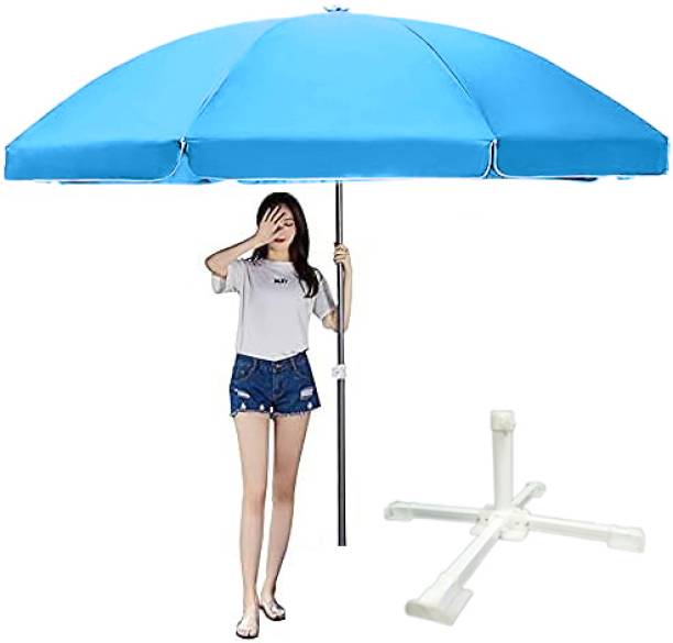 Dark Moon Garden Umbrella With Stand Outdoor Big Size 7ft/42in Umbrella for Hotel,Shop D12 Umbrella