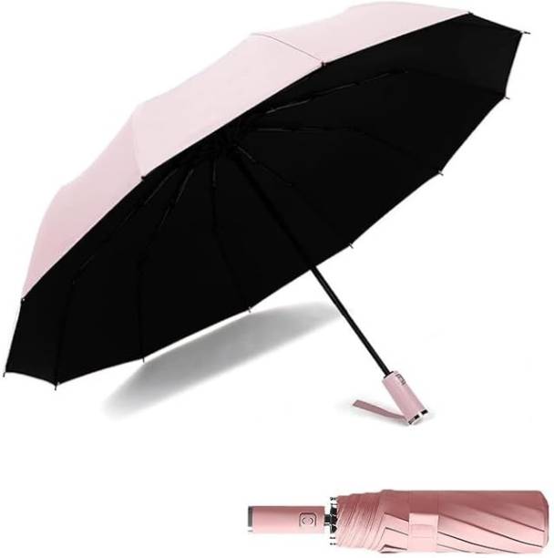 XBEY Strong and Portable Automatic 8-Ribs Umbrella For Man, Woman & Child - Pack Of 1 Umbrella