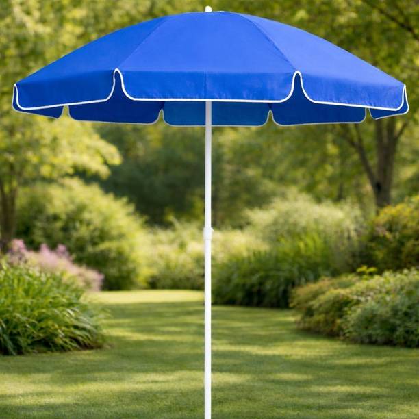 RAINVIBE Outdoor Garden Size 6 Feet Wthout MS Stand Umbrella beach umbrella Umbrella