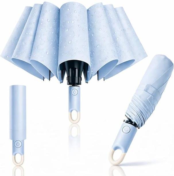 JOYIN UV Protection 3 Fold Umbrella Men, Women, Kids, Girls, Boys Rain Sun Umbrella