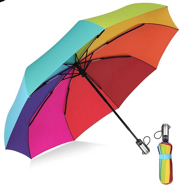 RIBS Large Umbrella (46 inch) for Men and Women– 3 Fold with Auto Open and Close Umbrella