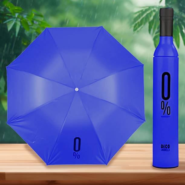 Fourfox Small Lightweight Wine Bottle Umbrella for Lady Women Girl Umbrella