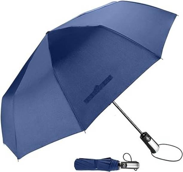 XBEY Auto Open Close 10-Rib Umbrella | Rain & UV Protection | Man, Woman & Child- 1Pc Umbrella