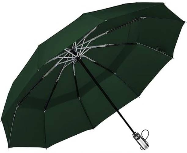 XBEY Auto Open Close 10-Rib Umbrella | Rain & UV Protection | Man, Woman & Child- 1Pc Umbrella