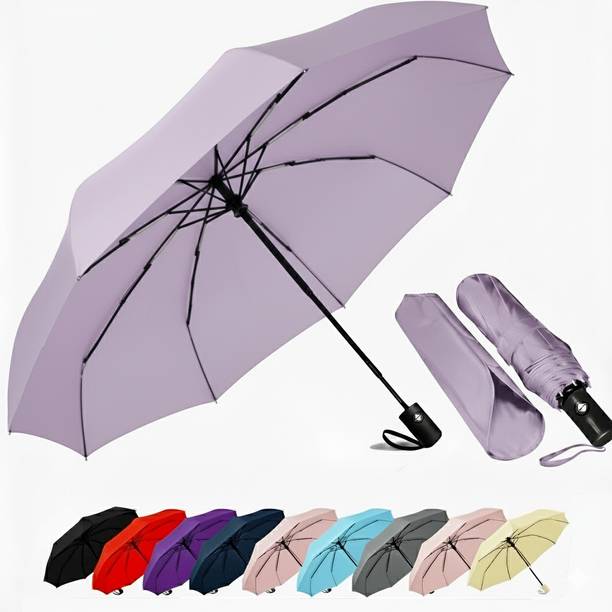 MAX Houser Large Windproof Travel Umbrella with Automatic Open & Close Folding Umbrella Umbrella