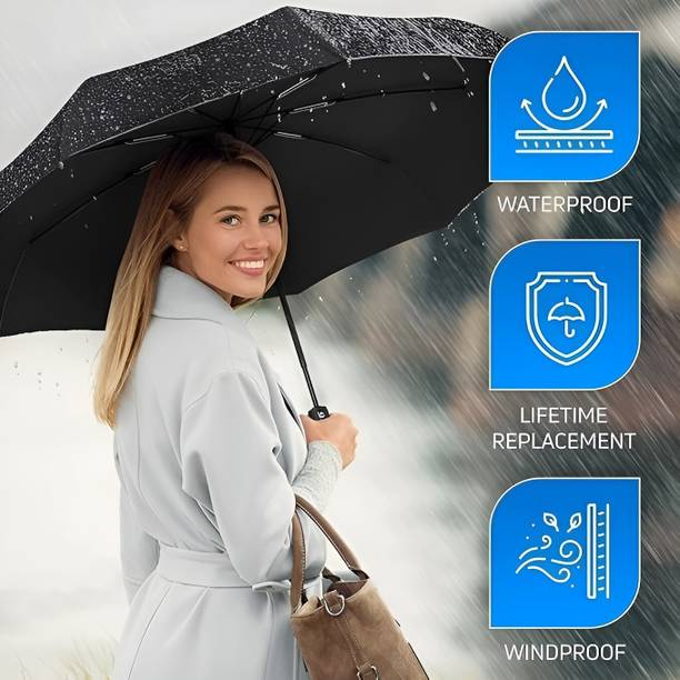 SKYTONE Manual Open and Close Windproof Large for Man,Women, Kids Umbrella