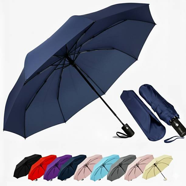MAX Houser Large Windproof Travel Umbrella with Automatic Open & Close Folding Umbrella Umbrella