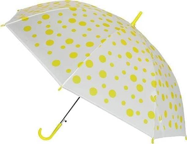 Agyvvt Transparent Polka Dot Umbrella For Travelling Purpose Portable Umbrella Umbrella