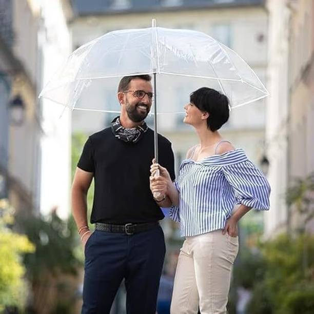 Fronx Transparent Umbrella | Durable Wind-Resistant Umbrella | maximum rain coverage Umbrella