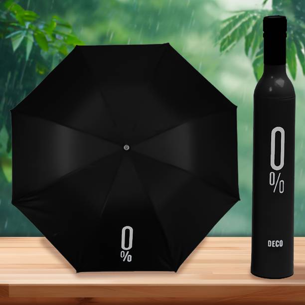 Fourfox Small Lightweight Wine Bottle Umbrella for Lady Women Girl Umbrella